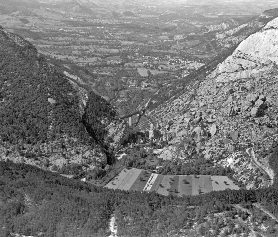 Vue aérienne du Claps.