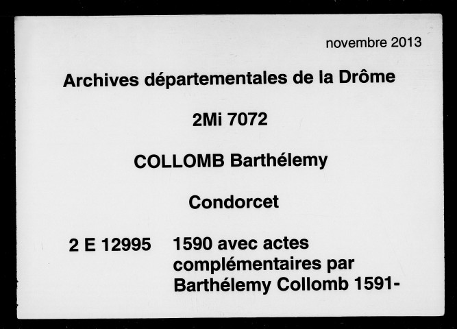 1er janvier-24 octobre 1590