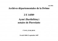 14 août 1686-21 septembre 1687