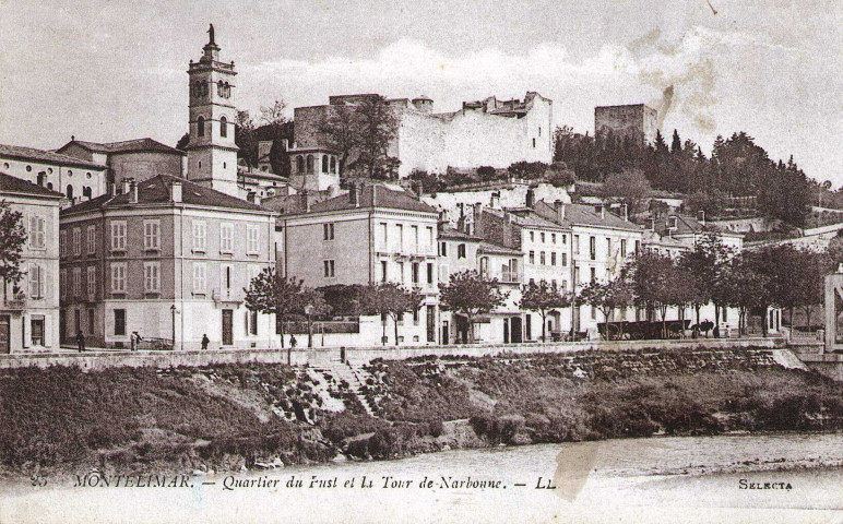 Vue du quartier du Fust.