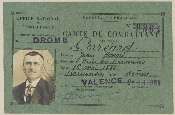 Corréard, Jean Honoré