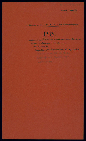 BB 1. 1396-1409