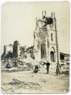 Eglise détruite.