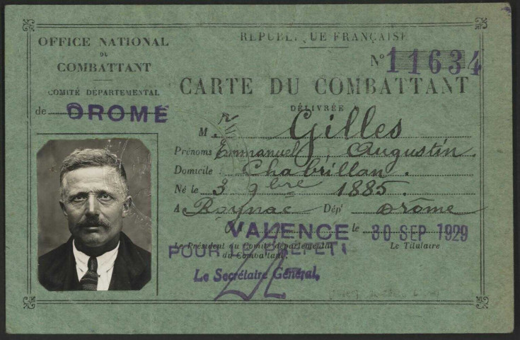 Gilles, Emmanuel Augustin