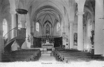 Mirmande.- L'intérieur de l'église Sainte-Lucie.