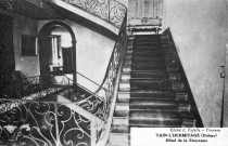 Escalier de l'hôtel particulier de la Sizeranne (démoli en 1959).