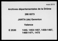 Notes étendues (1454-1486).