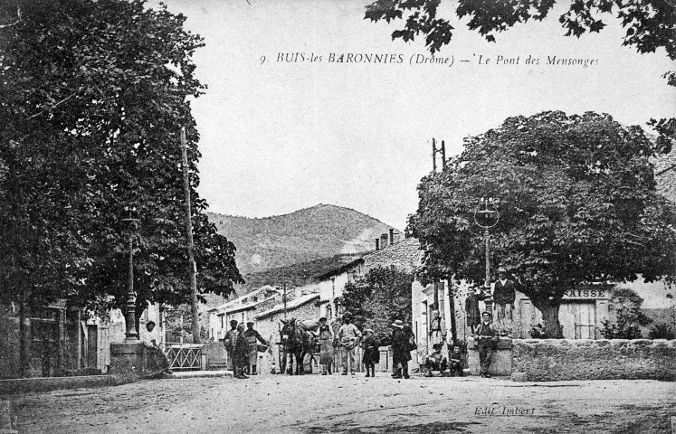 Buis-les-Baronnies.- Le pont des Mensonges.