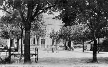 La place de la Mairie.