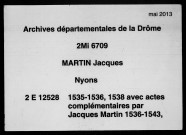 30 décembre 1535-16 décembre 1536