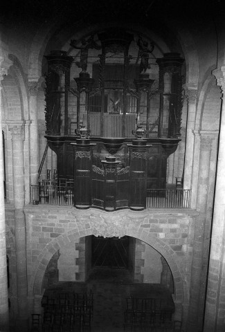 Valence.- Buffet d'orgue de la cathédrale Saint-Apollinaire.