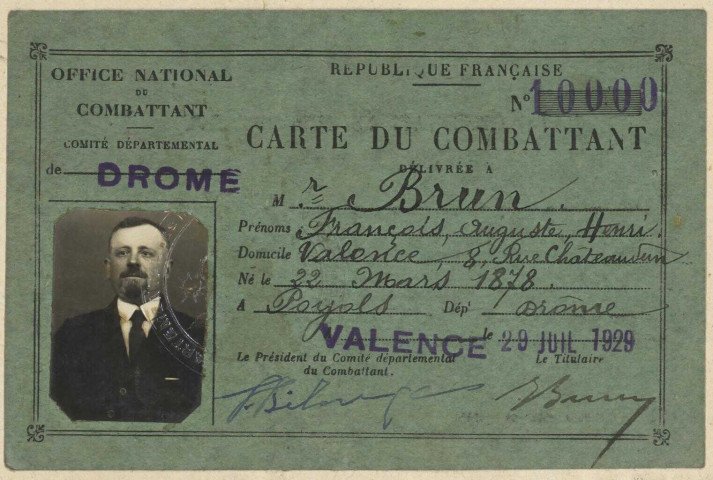 Brun, François Auguste Henri