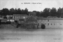 Romans-sur-Isère.- Moulin sur l'Isère.