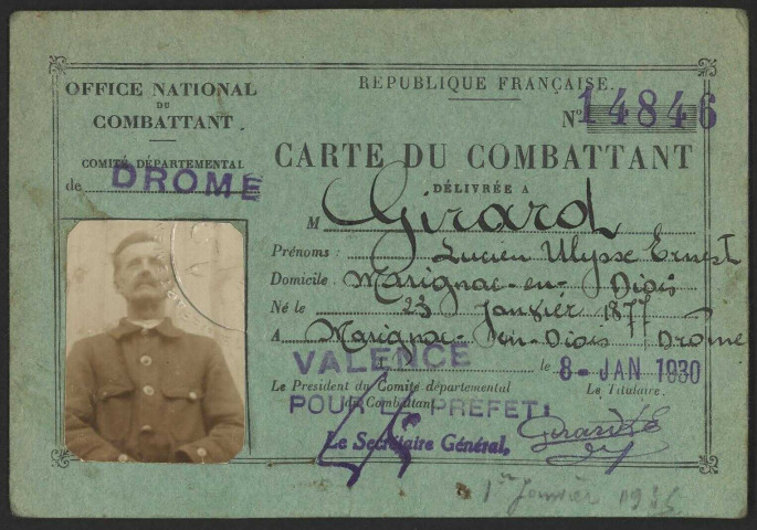 Girard, Lucien Ulysse Ernest