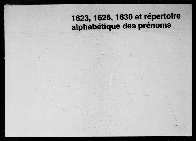 septembre 1614-13 décembre 1622