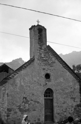 Glandage.- La chapelle Assomption du hameau de Bornes.