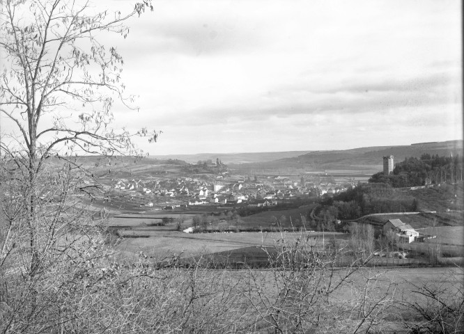 Montbard (Côte-d'Or). - Vue panoramique.