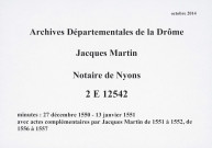 27 décembre 1550-6 décembre 1551