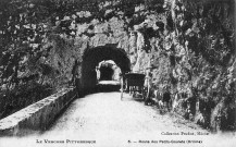 Le Vercors.- La route des Petits Goulets.