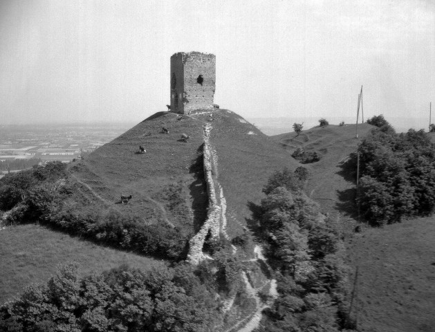 Albon.- Vue de la Tour (XIIIe siècle).