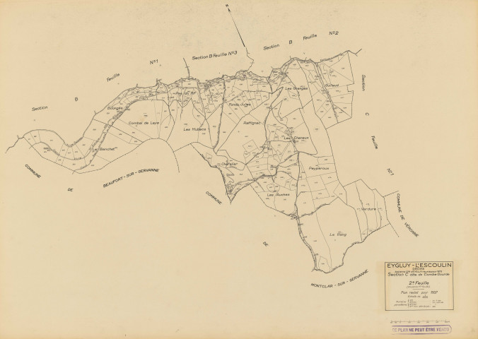 C2, La Combe-Sourde. 1937.