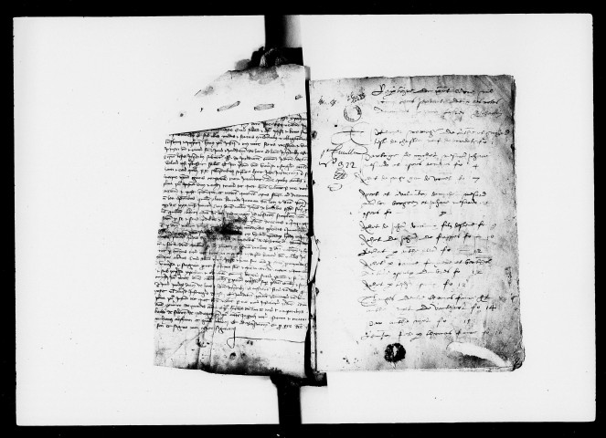 Notes brèves (17 janvier 1572-10 décembre 1573).