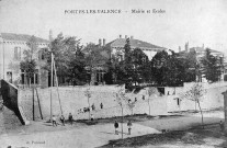 Portes-lès-Valence.- Les écoles après l'agrandissement de 1912.