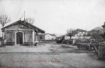 La gare du tramway de la ligne Chabeuil Valence.