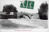 Le pont de la Griotte.