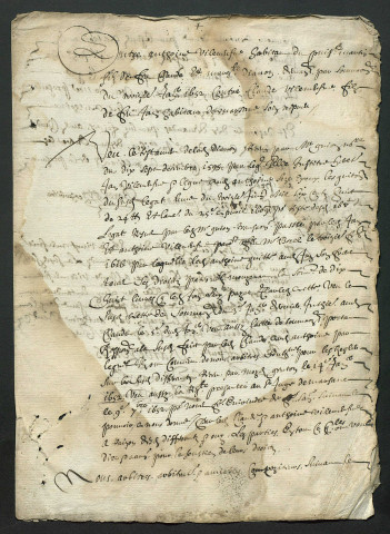 Contrats d'arrentement (1652-1669).