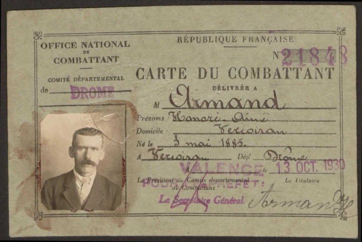 Armand, Honoré Aimé