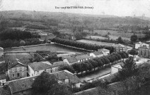 Hauterives.- Vue aérienne du village.