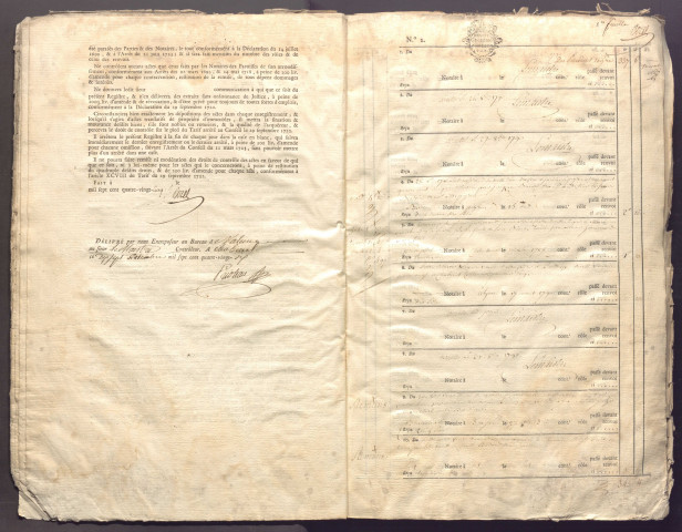 27 octobre 1790-23 juin 1792