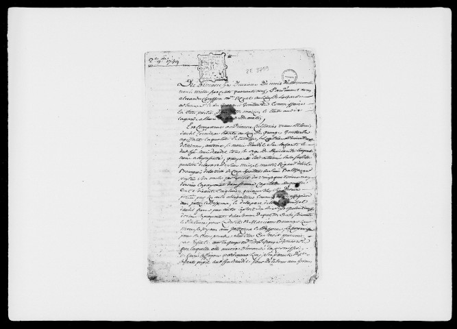 6 novembre-23 décembre 1749