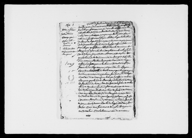 1er vendémiaire-5e jour complémentaire an IX