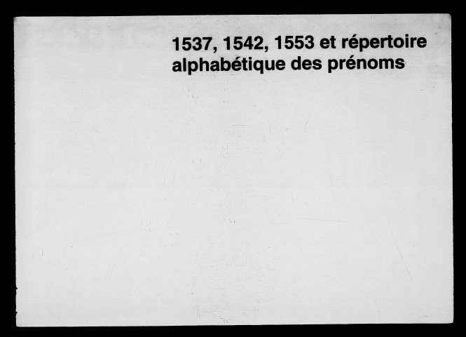 Notes brèves (5 janvier-15 septembre 1522).