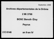 9 fructidor an II-5e jour complémentaire an IV