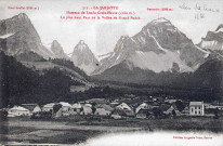 Vue générale du hameau la Jarjatte.