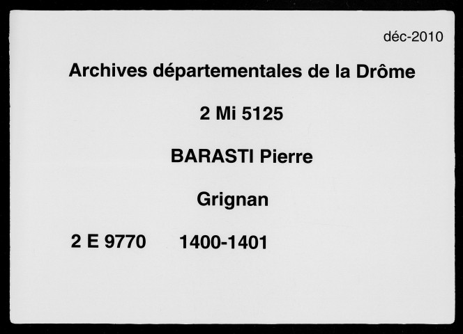 30 mars 1400-5 avril 1401