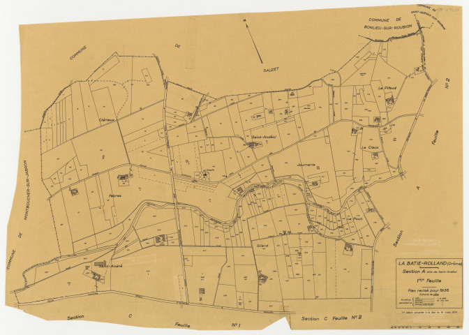 A1, Saint-Andéol. 1974.