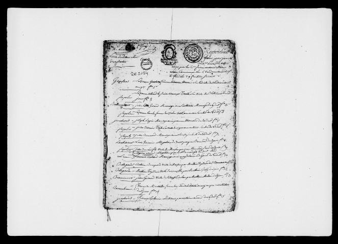 Répertoire général (5 vendémiaire an VII-31 décembre 1810).