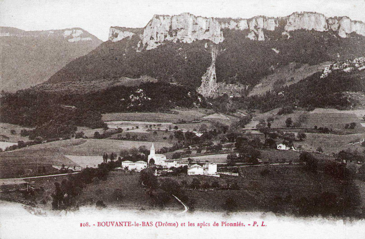 Vue générale du village.