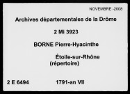 Répertoire des livres T-AA (2 février 1791-6 pluviôse an VII).