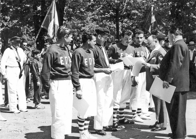 Les enfants du Rhône, remise de diplôme.