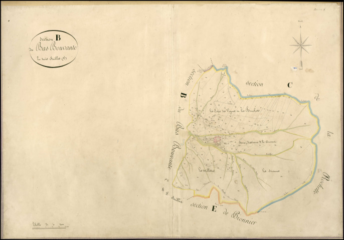 Section B2, le Bas-Bouvante.