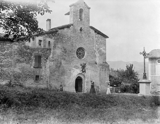Saint-Thomas-en-Royans.- L'église Saint Thomas.