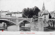 Le pont sur la Drôme.