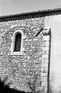 Pradelle.- Façade sud de l'église Saint-Pierre.