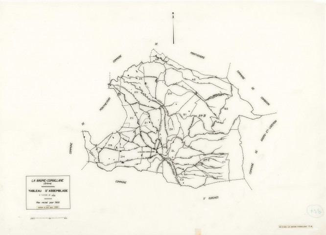 Tableau d'assemblage. 1983.