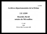 9 février 1686-17 novembre 1688